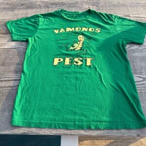 Breaking Bad Vamonos Pest TV Show 2012 Men's T-Shirt Green Size Medium Fade M